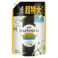 レノア ハピネス 夢ふわタッチ ホワイトブーケ＆リネン つめかえ 超特大サイズ 1285ml P&G(1285ml)