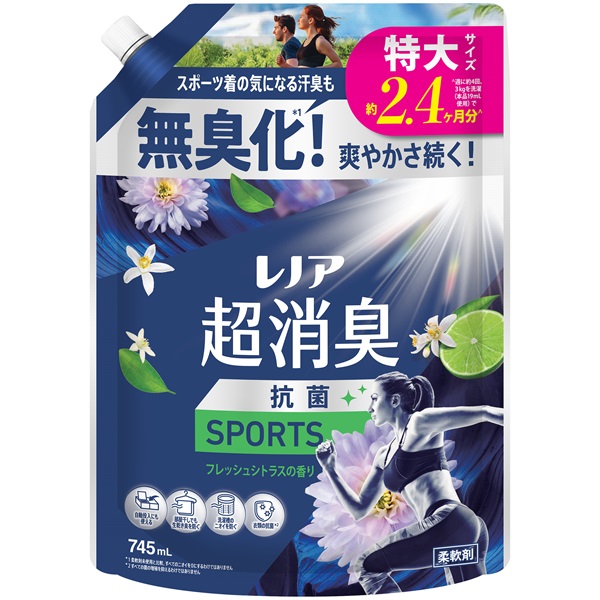レノア超消臭 つめかえ用特大サイズ 745mL レノア P&G | イオン