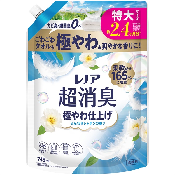 レノア超消臭 つめかえ用特大サイズ 745mL レノア P&G | イオン