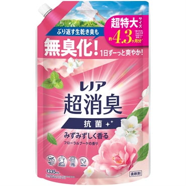 レノア超消臭 つめかえ用超特大サイズ 1335mL レノア P&G(フローラルブーケの香り)