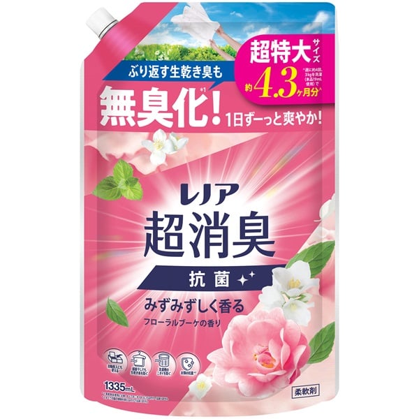 レノア超消臭 つめかえ用超特大サイズ 1335mL レノア P&G | イオン