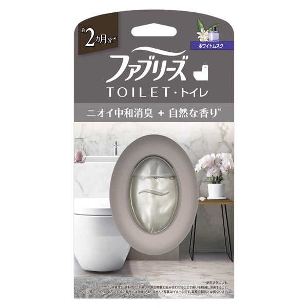 ファブリーズ トイレ用消臭剤＋自然な香り 6.3ml P&G(ホワイトムスクの香り)