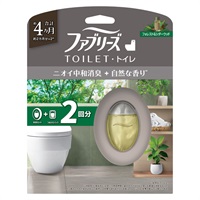 ファブリーズ トイレ用消臭剤＋自然な香り フォレスト＆シダーウッドの香り 本体＋つめかえ1個パック 6.3ml×2個 P&G(6.3ml×2個)