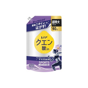 レノア クエン酸in 超消臭 つめかえ用 超特大サイズ 1110ml P＆G(SPORTSリフレッシュリリーの香り)