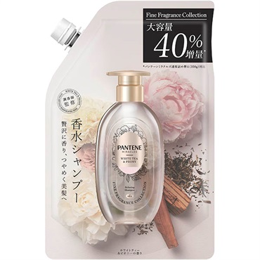 パンテーン ミラクルズ ファインフレグランス ホワイトティー＆ピオニー シャンプー つめかえ 500g PANTENE P&G
