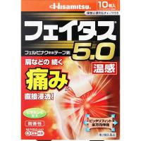 フェイタス 5.0 温感 10枚 フェイタス 久光製薬 ◆ 【第2類医薬品】(10枚)