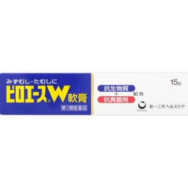 ピロエース W 軟膏 15g ピロエース 第一三共ヘルスケア 【第2類医薬品】