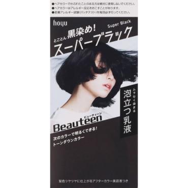 ビューティーン 1DAYクレイジー 50g ビューティーン Beauteen ホーユー(スーパーブラック)