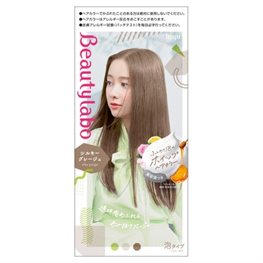 ビューティラボ ホイップヘアカラー 125ml ビューティラボ Beautylabo ホーユー 【医薬部外品】(シルキーグレージュ)