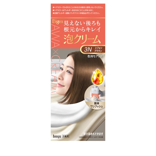 ビゲン 泡クリームカラー 1セット ビゲン Bigen ホーユー 【医薬部外品】(シフォンブラウン)