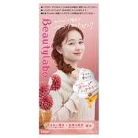 ビューティラボ ホイップカラー 1セット 1剤 40ml / 2剤 80ml / 美容液5ml  ビューティラボ Beautylabo ホーユー 【医薬部外品】(アプリコットピンク)