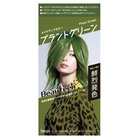 ビューティーン メイクアップカラー 1セット 1剤 40g / 2剤 88ml /直後用シャンプー12ml / 美容液5ml ビューティーン Beauteen ホーユー 【医薬部外品】(プラントグリーン)