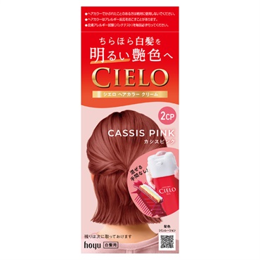 シエロ ヘアカラー EX クリーム 白髪用 40g+40g CIELO ホーユー 【医薬部外品】(2CP カシスピンク)