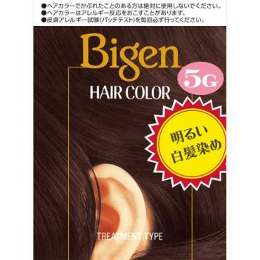 ビゲン ヘアカラー 1剤40ml 2剤40ml ビゲン Bigen ホーユー 【医薬部外品】(5G)