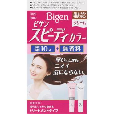 ビゲン スピーディカラー クリーム 4NA ナチュラリーブラウン 40g+40g ビゲン Bigen ホーユー 【医薬部外品】