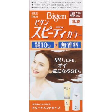 ビゲン スピーディカラー 乳液 4NA ナチュラリーブラウン 40g+60ml ビゲン Bigen ホーユー 【医薬部外品】
