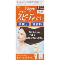 ビゲン スピーディカラー 乳液 6 ダークブラウン 40g+60ml ビゲン Bigen ホーユー 【医薬部外品】(4987205041372)