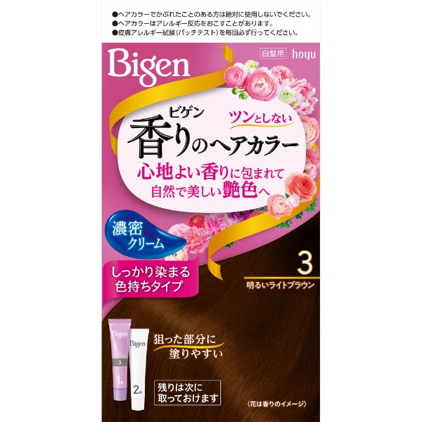 ビゲン 香りのヘアカラー クリーム 40g+40g ビゲン Bigen ホーユー 【医薬部外品】(3)