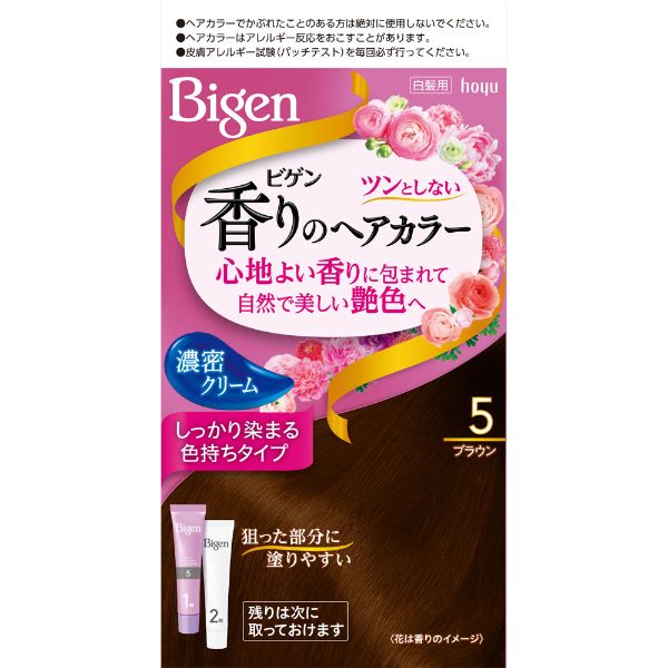 ビゲン 香りのヘアカラー クリーム 40g+40g ビゲン Bigen ホーユー 【医薬部外品】(5)