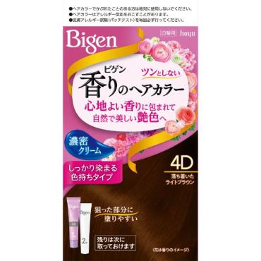 ビゲン 香りのヘアカラー クリーム 40g+40g ビゲン Bigen ホーユー 【医薬部外品】(4D)