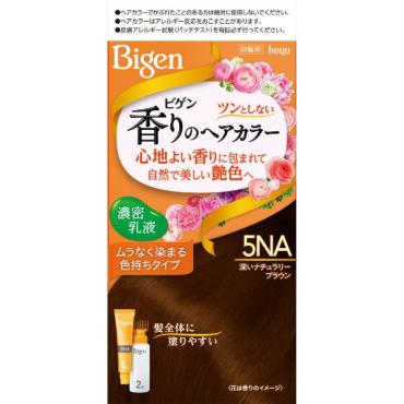 ビゲン 香りのヘアカラー 乳液 1セット ビゲン Bigen ホーユー 【医薬部外品】(5NA)