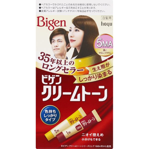 ビゲン クリームトーン 40g+40g ビゲン Bigen ホーユー 【医薬部外品】(5MA)