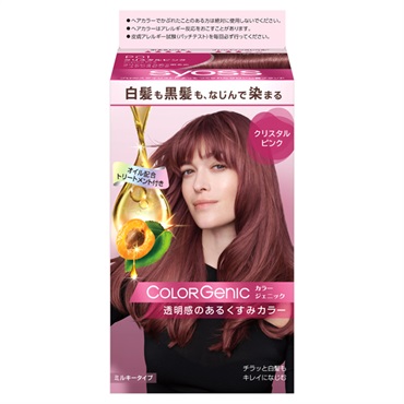 サイオス カラージェニック ミルキー ヘアカラー 50g+100ml+15 サイオス syoss ヘンケルジャパン 【医薬部外品】(クリスタルピンク)