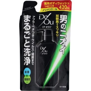デ・オウ 薬用クレンジングウォッシュ【医薬部外品】(ノンメントール つめかえ用)