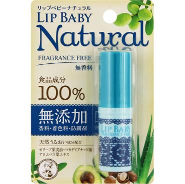 メンソレータム リップベビー ナチュラル 無香料 4.0g メンソレータム ロート製薬
