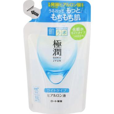 肌ラボ 極潤 ヒアルロン液 つめかえ用 　化粧水　乳液 ロート製薬【医薬部外品】(化粧水ライトタイプつめかえ用)