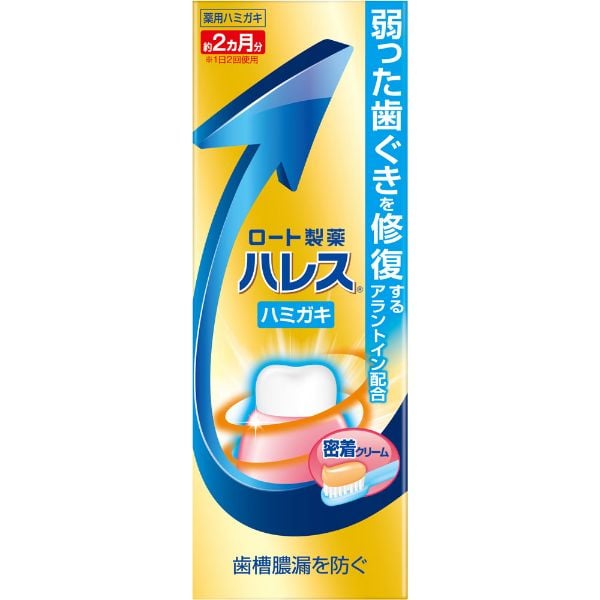 ハレス ハミガキ 50g ハレス ロート製薬 【医薬部外品】(4987241168149)