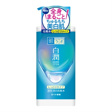 肌ラボ 白潤 薬用 美白化粧水 大容量ポンプ 400ml 肌ラボ hadalabo ロート製薬 【医薬部外品】(しっとりタイプ)