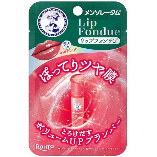 メンソレータム リップフォンデュ ロート製薬(ロゼピンク)