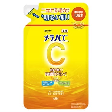 メラノCC 薬用しみ対策美白化粧水 170ml ロート製薬【医薬部外品】(つめかえ用)