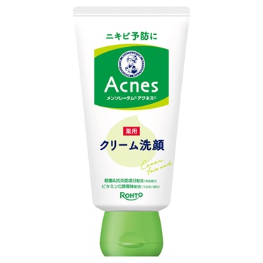 メンソレータム アクネス 薬用 クリーム洗顔 130g【医薬部外品】
