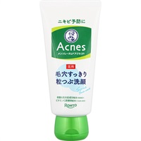 メンソレータムアクネス 薬用毛穴すっきり粒つぶ洗顔 130g ロート製薬 【医薬部外品】(130g)