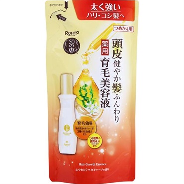 50の恵 頭皮健やか髪ふんわり薬用育毛美容液 ロート製薬【医薬部外品】(つめかえ用 150mL)