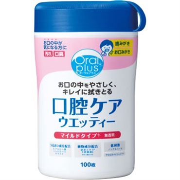 オーラルプラス 口腔ケアウエッティーマイルド アサヒグループ食品