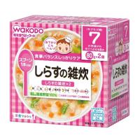 和光堂 栄養マルシェ しらすの雑炊 7か月頃～ ベビーフード 離乳食(4987244179012)