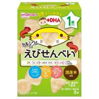 和光堂 1歳からのおやつ+DHA えびせんべい ベビーフード おやつ(4987244183651)