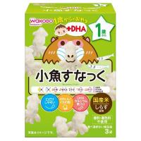 和光堂 1歳からのおやつ+DHA 小魚すなっく ベビーフード おやつ(4987244183682)