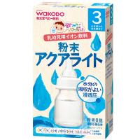 和光堂 飲みたいぶんだけ 粉末アクアライト 8袋 3ヶ月頃～ ベビー飲料(4987244183927)