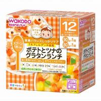 和光堂 栄養マルシェ ポテトとツナのグラタンランチ 12か月頃～ ベビーフード 離乳食(4987244185297)