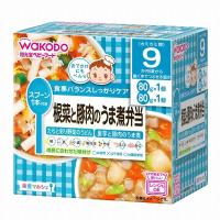 和光堂 栄養マルシェ 根菜と豚肉のうま煮弁当 9か月頃～ ベビーフード 離乳食(4987244185365)