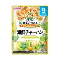 和光堂 1食分の野菜が摂れるグーグーキッチン 海鮮チャーハン 9か月頃～ ベビーフード 離乳食(4987244192189)