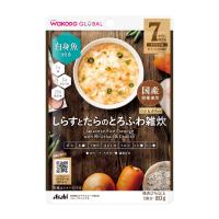 和光堂 GLOBALしらすとたらのとろふわ雑炊  ベビーフード 離乳食 7ヶ月 離乳食(4987244193889)