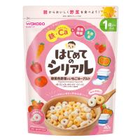 和光堂 はじめてのシリアル　緑黄色野菜といちごヨーグルト　40g 1歳,12か月(4987244195050)
