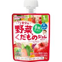 和光堂 1歳からのMYジュレドリンク 1/2食分の野菜＆くだもの りんご味 ベビー飲料(4987244195401)