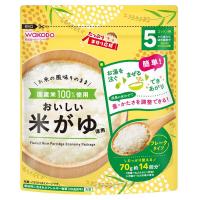 和光堂 たっぷり手作り応援 おいしい米がゆ 徳用 5か月頃～ ベビーフード 離乳食(4987244195784)