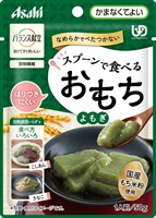 バランス献立 かまなくてよい スプーンで食べるおもち 50g アサヒグループ食品(よもぎ)